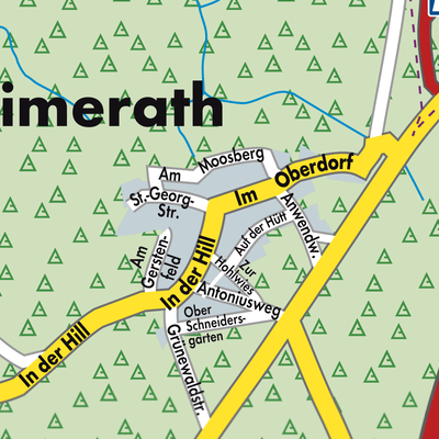 Stadtplan Greimerath