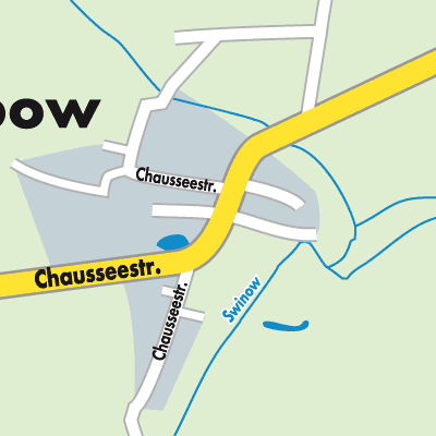 Stadtplan Gribow