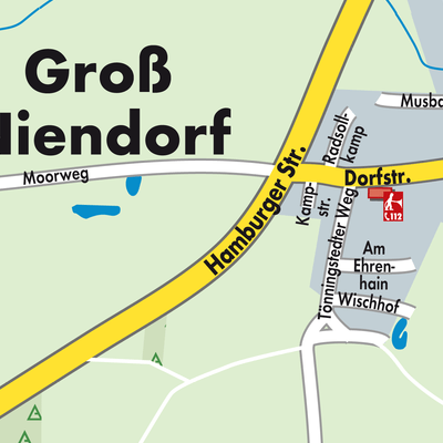 Stadtplan Groß Niendorf