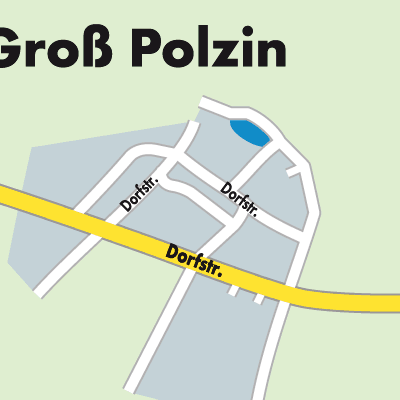 Stadtplan Groß Polzin