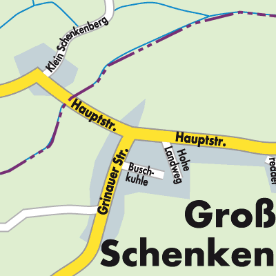Stadtplan Groß Schenkenberg