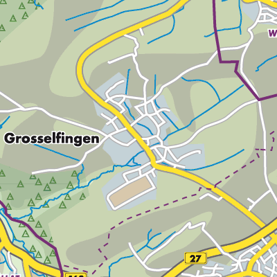 Übersichtsplan Grosselfingen