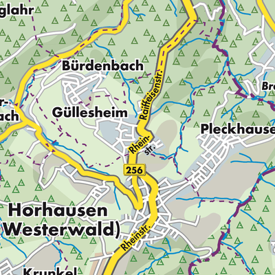 Übersichtsplan Güllesheim