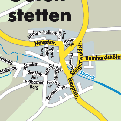 Stadtplan Gutenstetten