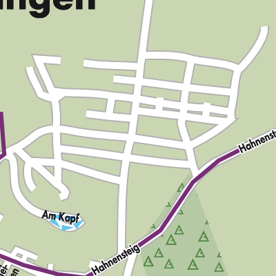 Stadtplan Gutsbezirk Münsingen