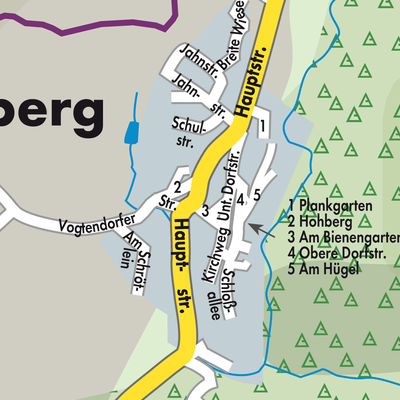 Stadtplan Guttenberg