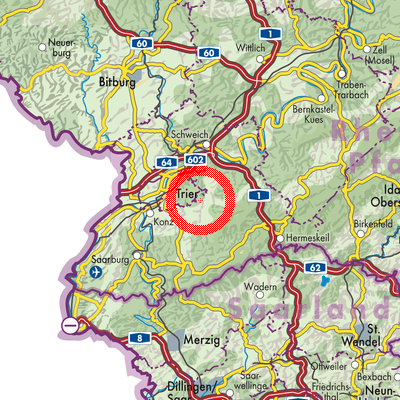 Landkarte Gutweiler