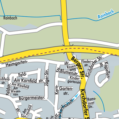Stadtplan Haag in Oberbayern