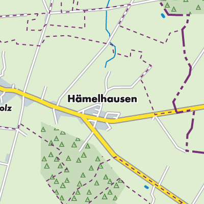 Übersichtsplan Hämelhausen