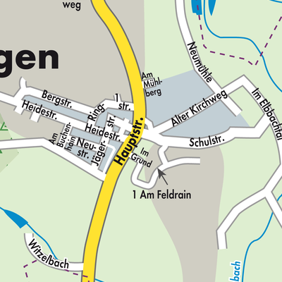 Stadtplan Härtlingen