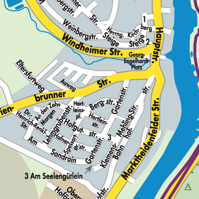 Stadtplan Hafenlohr
