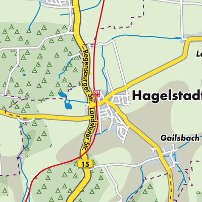 Übersichtsplan Hagelstadt