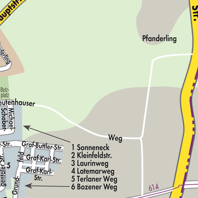 Stadtplan Haimhausen