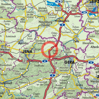 Landkarte Hainspitz
