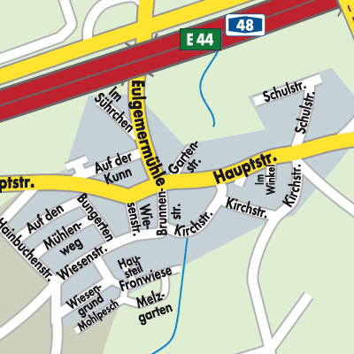 Stadtplan Hambuch