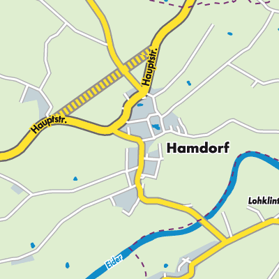 Übersichtsplan Hamdorf