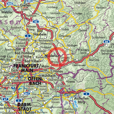 Landkarte Hammersbach