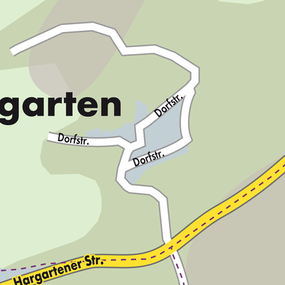 Stadtplan Hargarten