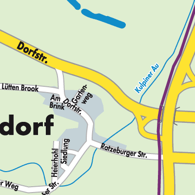 Stadtplan Harmsdorf