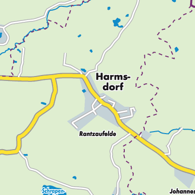 Übersichtsplan Harmsdorf