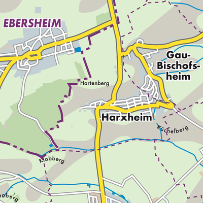 Übersichtsplan Harxheim