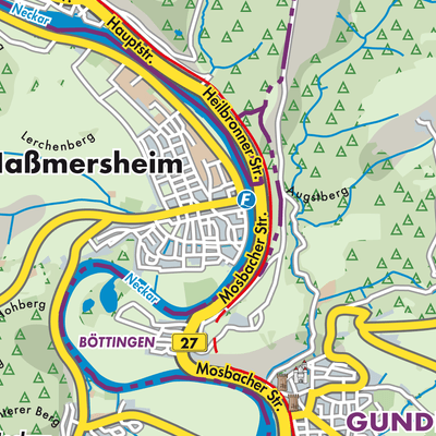 Übersichtsplan Haßmersheim