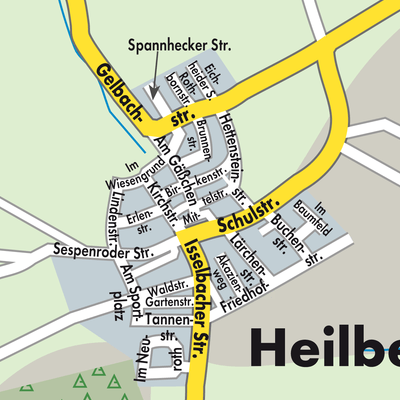 Stadtplan Heilberscheid