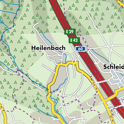 Übersichtsplan Heilenbach