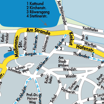 Stadtplan Heiligenhafen