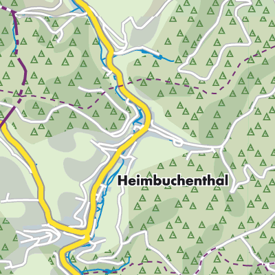 Übersichtsplan Heimbuchenthal
