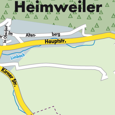 Stadtplan Heimweiler