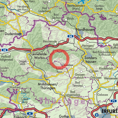 Landkarte Helbedündorf
