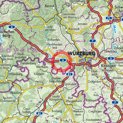 Landkarte Helmstadt