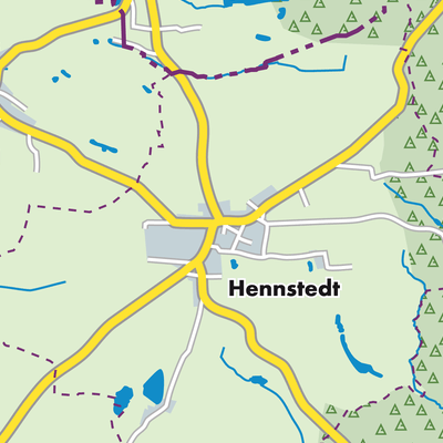 Übersichtsplan Hennstedt