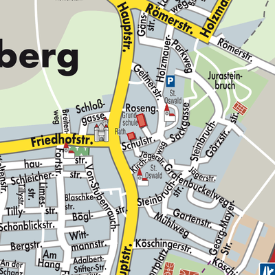 Stadtplan Hepberg