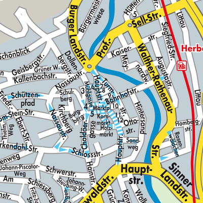 Stadtplan Herborn