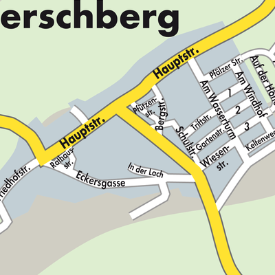Stadtplan Herschberg