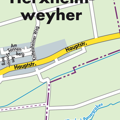 Stadtplan Herxheimweyher