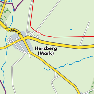 Übersichtsplan Herzberg (Mark)