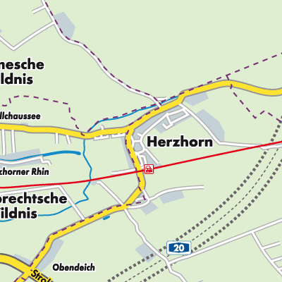 Übersichtsplan Herzhorn