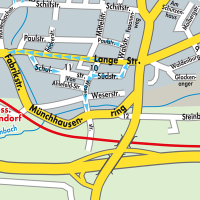 Stadtplan Hessisch Oldendorf