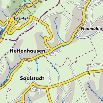 Übersichtsplan Hettenhausen