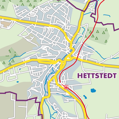 Übersichtsplan Hettstedt