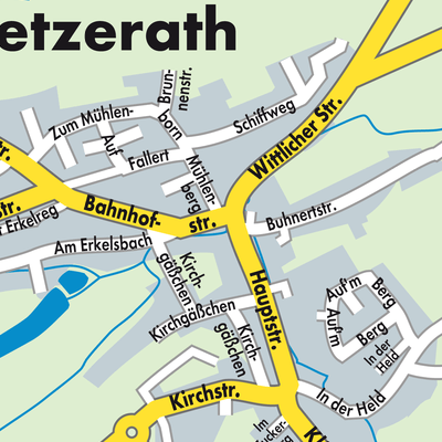 Stadtplan Hetzerath