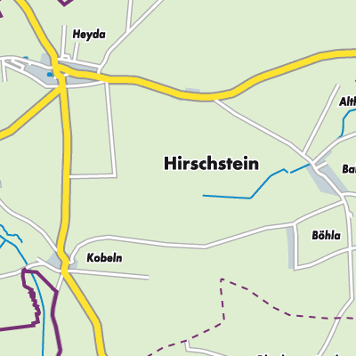 Übersichtsplan Hirschstein
