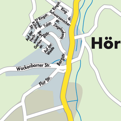 Stadtplan Höringen