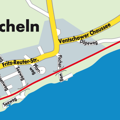 Stadtplan Hohen Viecheln
