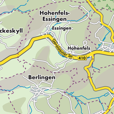 Übersichtsplan Hohenfels-Essingen