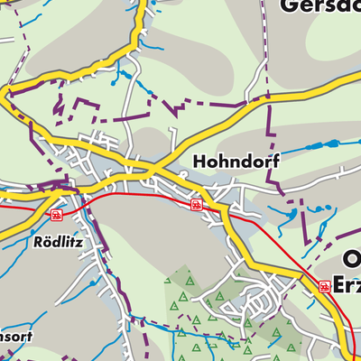 Übersichtsplan Hohndorf