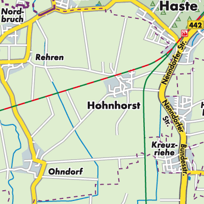 Übersichtsplan Hohnhorst
